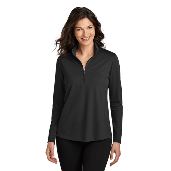 Port Authority® Ladies Dry Zone® UV Micro-Mesh 1/4-Zip