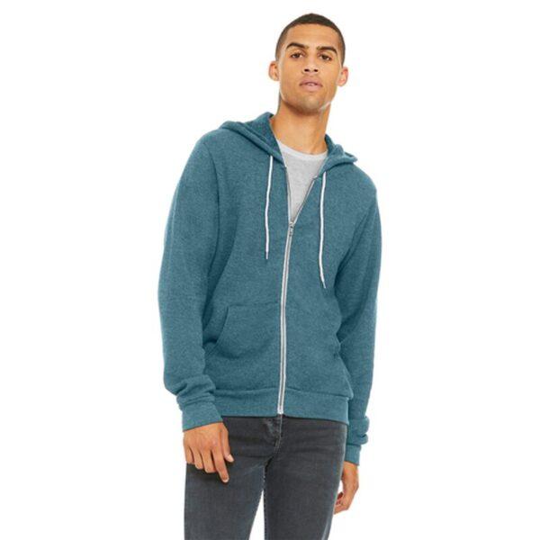 BELLA+CANVAS ® Unisex Sponge Fleece Full-Zip Hoodie