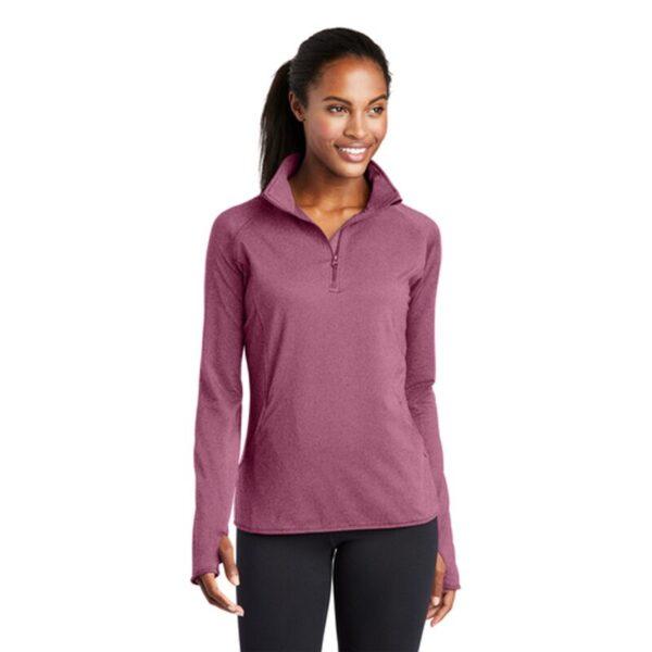 Sport-Tek® Women's Sport-Wick® Stretch 1/4-Zip Pullover