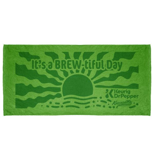 Brew-tiful Day Beach Towel