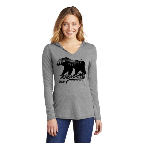 District Women's Perfect Tri Long Sleeve Hoodie - Image 2
